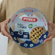 تصویر پیتزا خوری پیرکس فرانسه طرح کلاسیک 26 در 23 سانت PYREX 