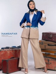 تصویر ست کت و شلوار گره استایل مدل کیش 