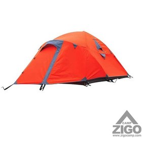 تصویر چادر دو پوش سه نفره کله گاوی مدل K2019 Pekynew model K2019 three person tent