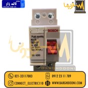 تصویر فیوز محافظ جان تک فاز 25 امپر برند بوش Life protector 25 ampere single phase 2P RCCB BOSH