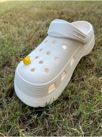 تصویر هدیه مفهومی کراکس اورجینال زرد Crocs minylwhatduck 