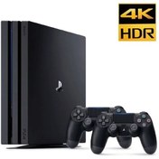 تصویر کنسول بازی سونی کپی خور استوک PS4 Pro | حافظه 1 ترابایت + 1 دسته اضافه PlayStation 4 Pro Copy Set 1T Stock + 1 Extra controller