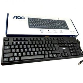 تصویر کیبورد باسیم ای او سی (AOC) مدل KB161 AOC KB161 Wired Keyboard