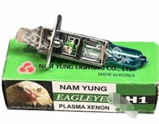 تصویر لامپ‌مه h1یخی عقاب کره 100wمناسب مه شکن 206 کوییک 