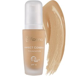 تصویر کرم پودر مات فلورمار مدل Perfect Coverage شماره 102 Flormar Perfect Coverage Foundation 102