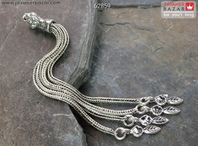 تصویر کرکوش نقره طرح برگ کد 62859 