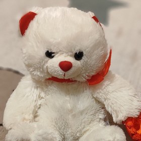 تصویر عروسک پولیشی طرح خرس 35 سانتیمتر 