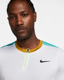 تصویر پلوشرت تنیس مردانه نایک NikeCourt Dri-FIT Advantage- سفید NikeCourt Dri-FIT Advantage White Polo