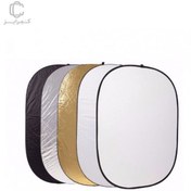 تصویر رفلکتور عکاسی گودکس 150*200 پنج کاره مدل Godox 5in1 150*200 Reflector 