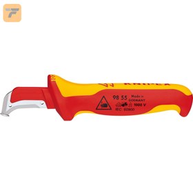 تصویر چاقوی روکش کابل کنیپکس مدل 9855 Stripping Knives with guide shoe