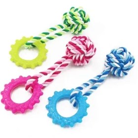 تصویر توپ بافت دسته دار و داندانی لاتکسی 8 طرح کد A0177 