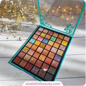 تصویر پالت سایه ۴۸ رنگ جولیوس ‌JULIUS EYESHADOW PALETTE 