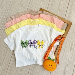 تصویر کراپ دخترانه ۳پاپیون کد5458 