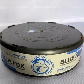 تصویر دیسک چرخ اسپرت جلو رانا ، 206تیپ 5 - پژو 207 سوراخدار و شیار دار (بلو فاکس BLUE FOX) 