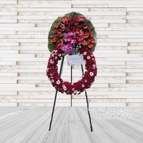 تصویر تاج گل نمایشگاهی زیبا 