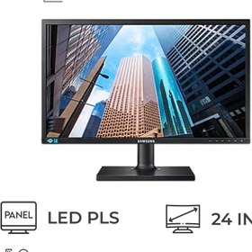 تصویر مانیتور استوک 24 اینچ سامسونگ مدل s24e650dw monitor 24 inch samsung s24e650dw