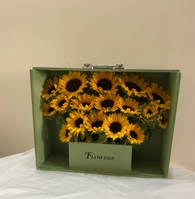 تصویر باکس گل آفتاب‌گردان 