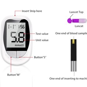 تصویر دستگاه اندازه گیری قند خون Blood Glucose meter