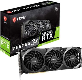 تصویر کارت گرافیک گیمینگ MSI GeForce RTX 3090 VENTUS 3X 24G OC Gaming Graphics Card - 24GB GDDR6X, 1725 MHz, PCI Express Gen 4, 384-bit, 3x DisplayPort v1.4a, HDMI 2.1 MSI GeForce RTX 3090 VENTUS 3X 24G OC Gaming Graphics Card - 24GB GDDR6X, 1725 MHz, PCI Express Gen 4, 384-bit, 3x DisplayPort v1.4a, HDMI 2.1