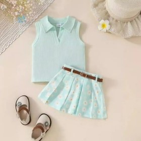 تصویر بابونه اماده ارسال - سبز / ۵ 