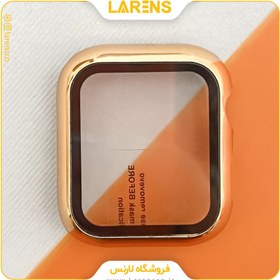 تصویر لارنس | قیمت و خرید كاور اپل واچ PC Glass سايز 40mm رنگ Shiny Gold 