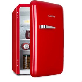 تصویر مینی یخچال 70 لیتری کلارشتاین آلمان Klarstein Audrey Retro-Kühlschrank Rot 39 dB 70 Ltr 