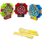 تصویر اسباب بازی ماهیگیری موزیکال کوچک ۴ نفره 