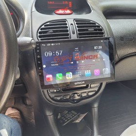 تصویر مانیتور11 اینچ اندروید پژو 206 تیپ ۵ و تیپ ۶ مدل T3L برند mediatech Monitor 11 inch Android Peugeot 206 type 5 and 6 model T3L mediatech brand