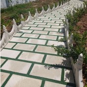 تصویر موزاییک پلیمری طرح واش بتن سایز ۳۰ در ۶۰ وزن ۵۰ کیلوگرم 