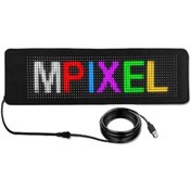 تصویر نمایشگر منعطف ال ای دی خودرو flexible led car screen