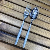 تصویر سرویس قاشق و چنگال 12 پارچه مدل ماینز 