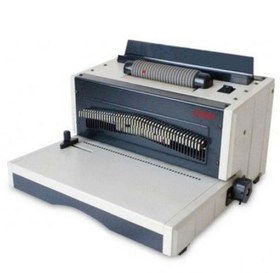 تصویر دستگاه صحافی مارپیچ برقی مدل AX 8809 Electric spiral binding machine model 8809