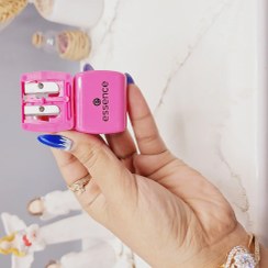 تصویر مداد تراش اسنس رنگ صورتی 