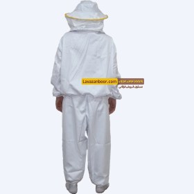 تصویر لباس زنبورداری طرح فضایی (کلاه گرد) 