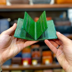 تصویر جاکارتی برگه‌ای چرم طبیعی گاو - رنگ Bag leather