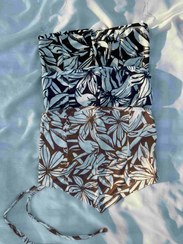 تصویر کراپ دکلته زنانه مدل هاوایی کد08 