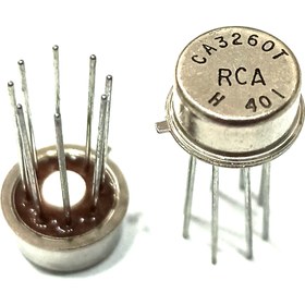 تصویر آیسی فلزی CA3260T آمریکایی Op-Amp USA RCA