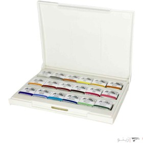 تصویر آبرنگ18رنگ متالیک افرا 