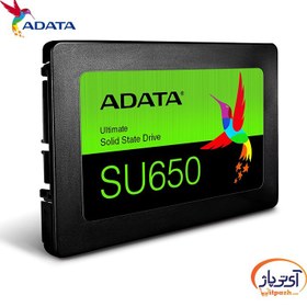 تصویر اس اس دی ای دیتا مدل SU650 ظرفیت 960 گیگابایت ا Adata SU650 SSD - 960GB Adata SU650 SSD - 960GB