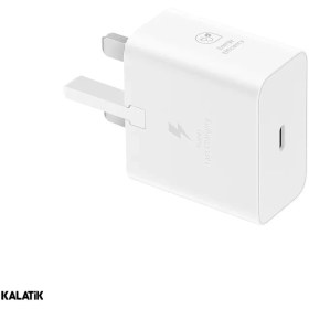 تصویر شارژر دیواری 25W سامسونگ سرکارتنی مدل EP-T2510 فست PD سه پین ShaarCell Samsung EP-T2510 PD 25W 3-Pin Wall Charger