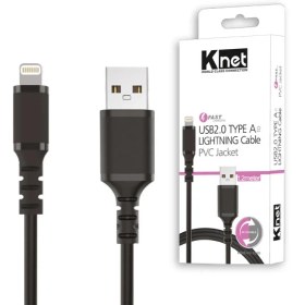 تصویر کابل تبدیل USB به لایتنینگ کی نت مدل K-CUL02012 طول 1.2 متر 