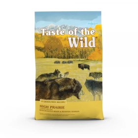 تصویر غذای خشک سگ تیست آو د وایلد مدل High Prairie گاومیش و گوزن وزن ۲ کیلوگرم Taste of the Wild High Prairie Canin Formula Bison & Venison 2kg