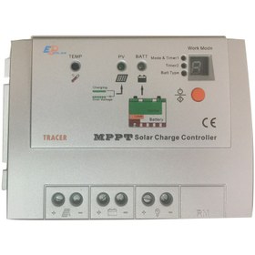 تصویر شارژ کنترلر خورشیدی 10 آمپر ئی پی سولار مدل Tracer-1210RN 