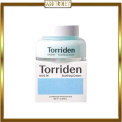 تصویر ژل کرم آبرسان و تسکین دهنده توریدن مدل Torriden Dive In Low Molecular Hyaluronic Acid Soothing Cream Torriden Dive In Low Molecular Hyaluronic Acid Soothing Cream 100ml