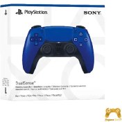 تصویر دسته آبی متالیک پلی استیشن ۵ Ps5 joystick blue