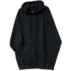 تصویر هودی بیسیک مشکی یونیسکس 