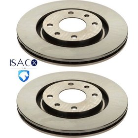 تصویر دیسک ترمز چرخ جلو پژو405 ایساکو Peugeot 405 Isaku front wheel brake disc