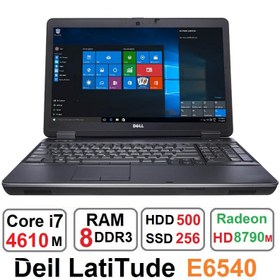 تصویر لپ تاپ دل استوک مدل DELL Latitude E6540 | Ram 8GB DDR3 |  256GB SSD | I7 | 2GB AMD DELL Latitude E6540