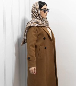 تصویر پالتو فوتر کوبیده ترک قد بلند 