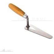 تصویر ماله بند کشی مثلثی لبه گرد دسته چوبی برند دکور کد 395 – Dekor wood handle joint trowel code 395 